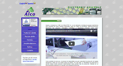 Desktop Screenshot of alcoelectro.com